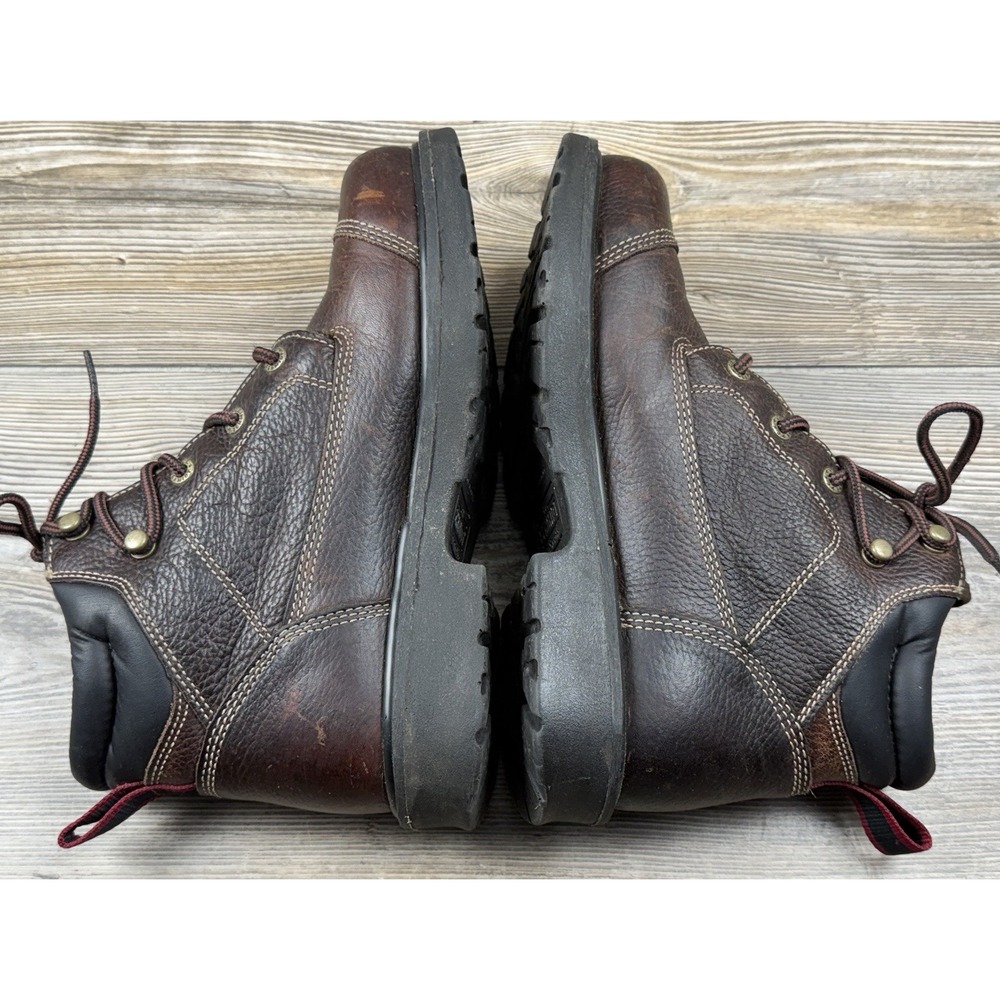C.E. SCHMIDT Work Boots Women's Brown Leather Steel Toe Lace-Up Size 8 - Picture 5 of 16